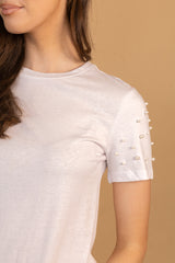 Rine White Pearl T-Shirt