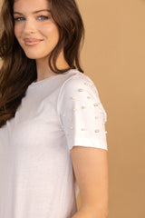 Rine White Pearl T-Shirt