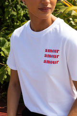 Gabbi White Amour Tee