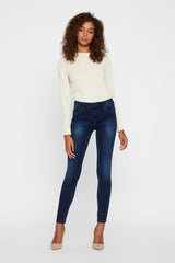 Seven Shape Up Jeans In Blue Denim