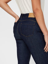 Seven Shape Up Jeans In Dark Blue Denim