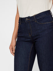 Seven Shape Up Jeans In Dark Blue Denim