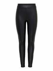 Cool Coated Black Leggings