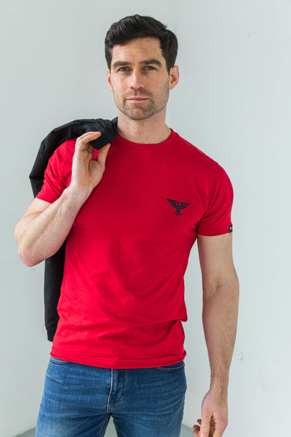 Phoenix Chase Red Logo Tee