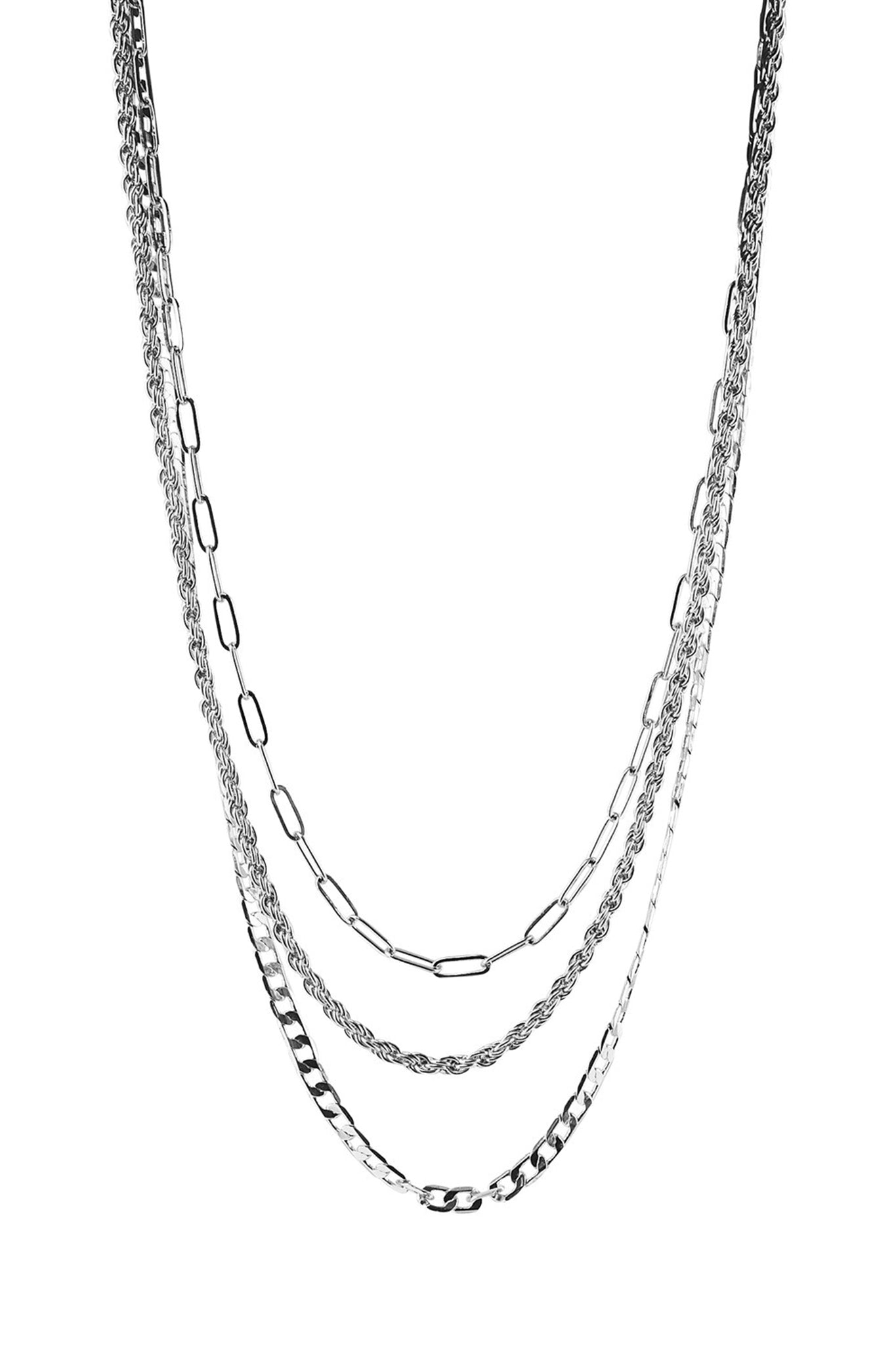 Tulia Silver Necklace