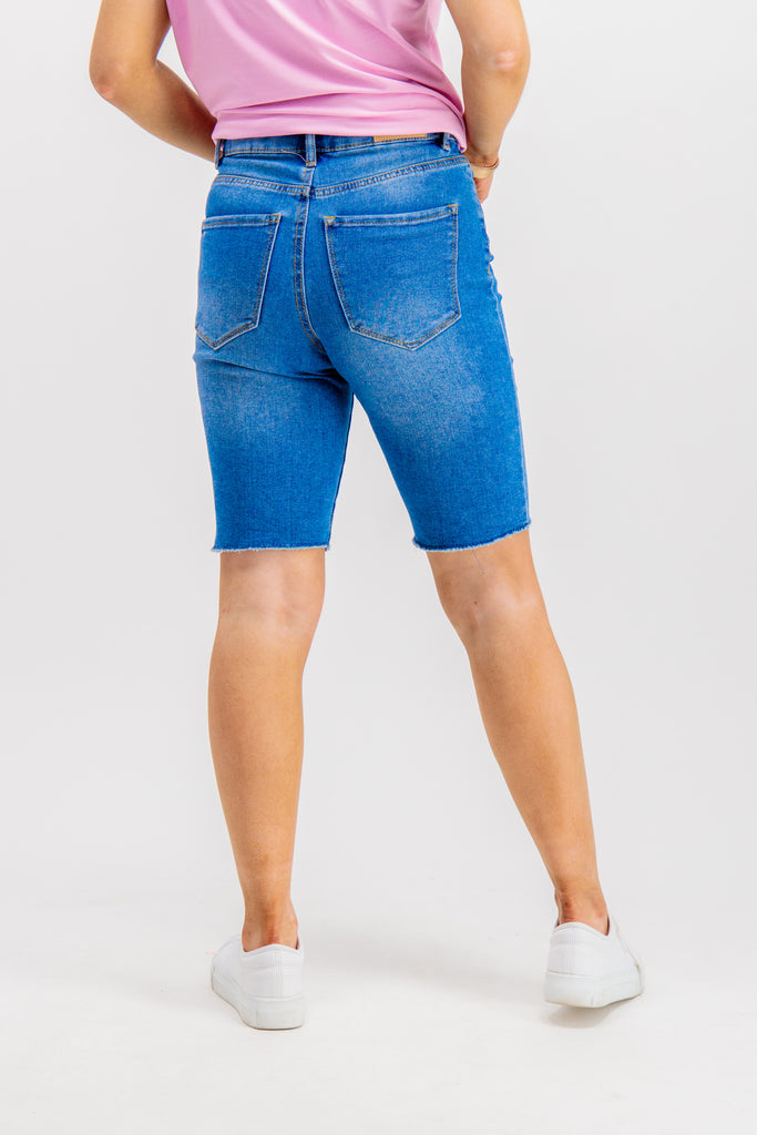 Loa Blue Denim Shorts