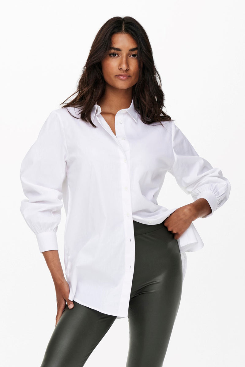 Nora Basic White Shirt