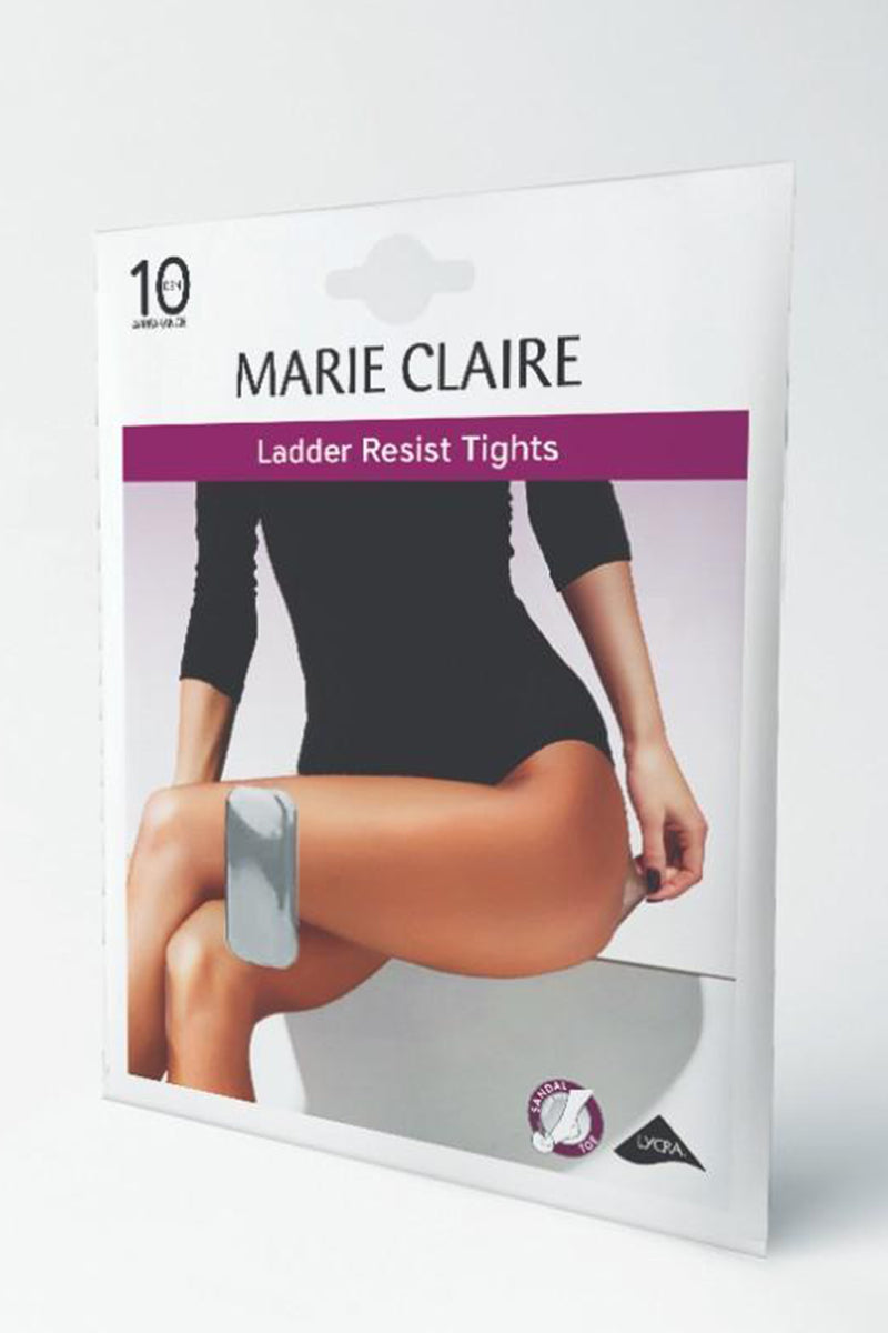 Marie Claire - Ladder Resist Tights Black 4360