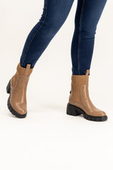 Taupe Mae Chelsea Boot