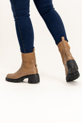 Taupe Mae Chelsea Boot