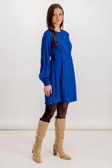 Kittie Blue Long Sleeved Mini Dress