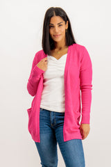 Pink Yarrow Viril Open Knitted Cardigan