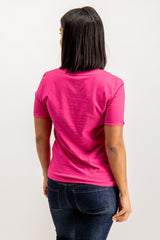 Deep Pink Ria Tee