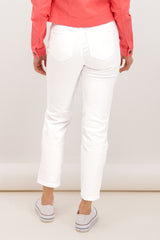 Emily White High Waisted Stretch Jeans