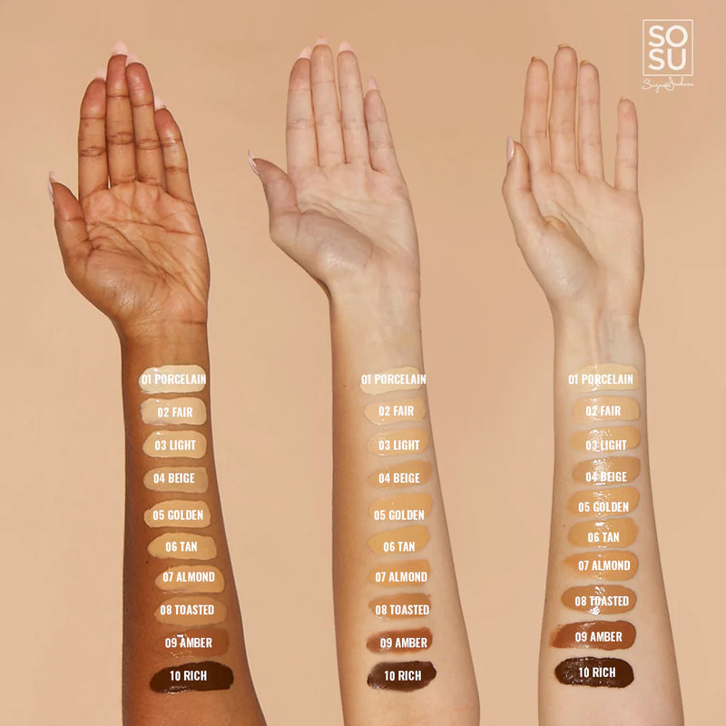 Dripping Gold CC Cream Foundation SPF Light 03