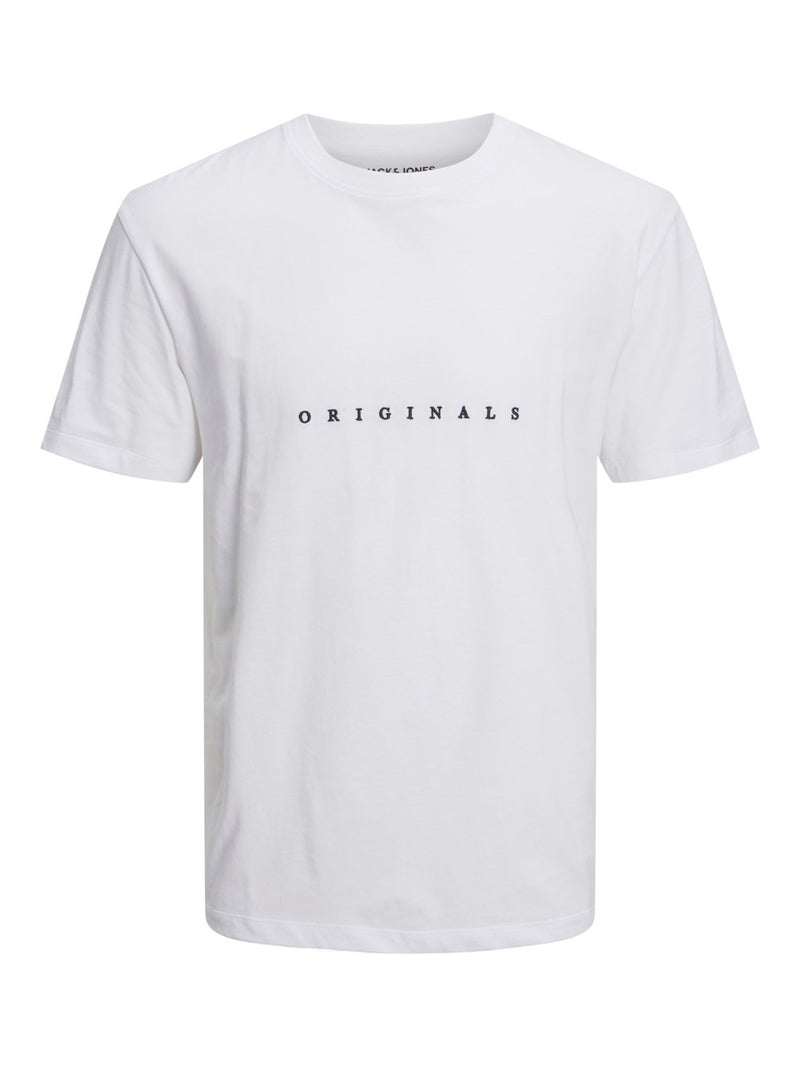 Copenhagen Unisex White 'Originals' Tee