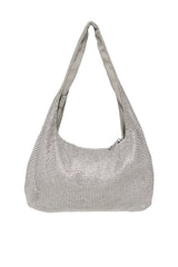 Milla Silver Sequin Shoulder Bag