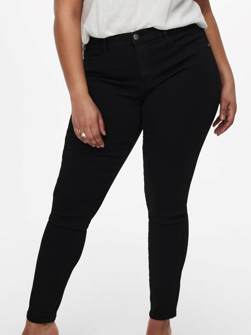 Storm Curve Push Up Jeans In Black