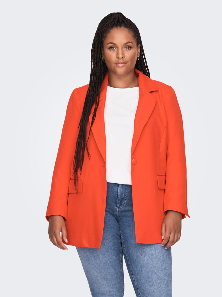 Curve Viola Orange Blazer