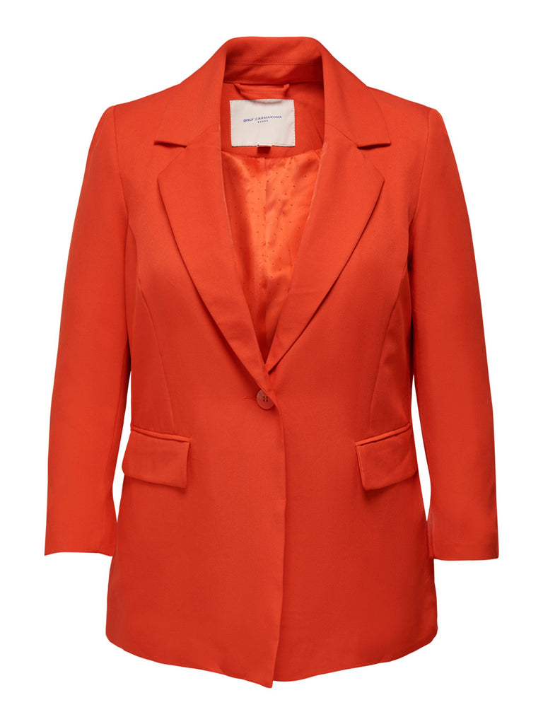 Curve Viola Orange Blazer