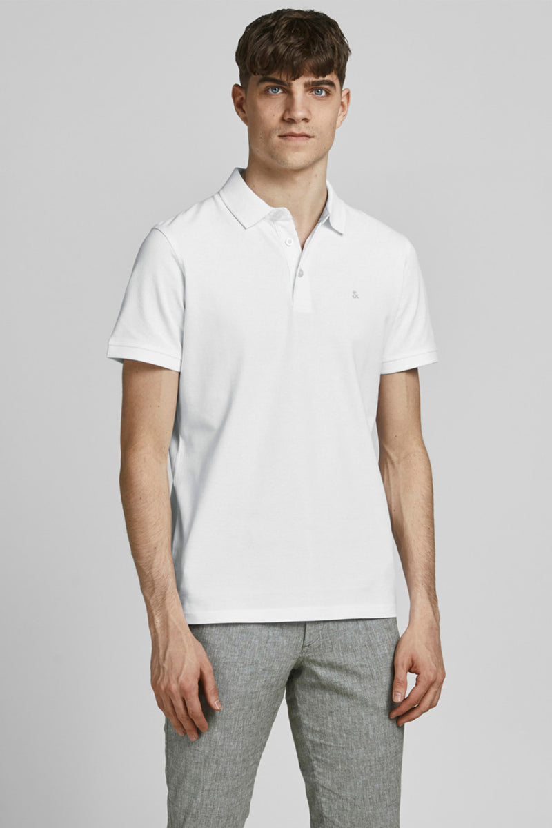 Paulo White Classic Polo Shirt